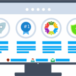 Computer illustration used on the site